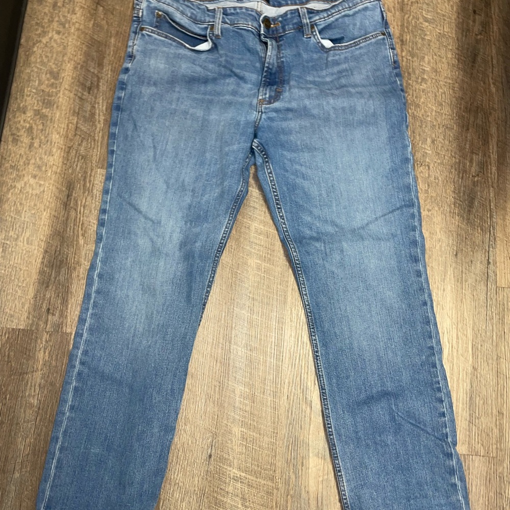 Men’s Lee’s 98% Cotton Blue Straight Leg Jeans 36x30